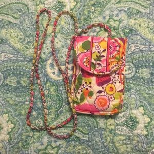 Vera Bradley cell phone holder